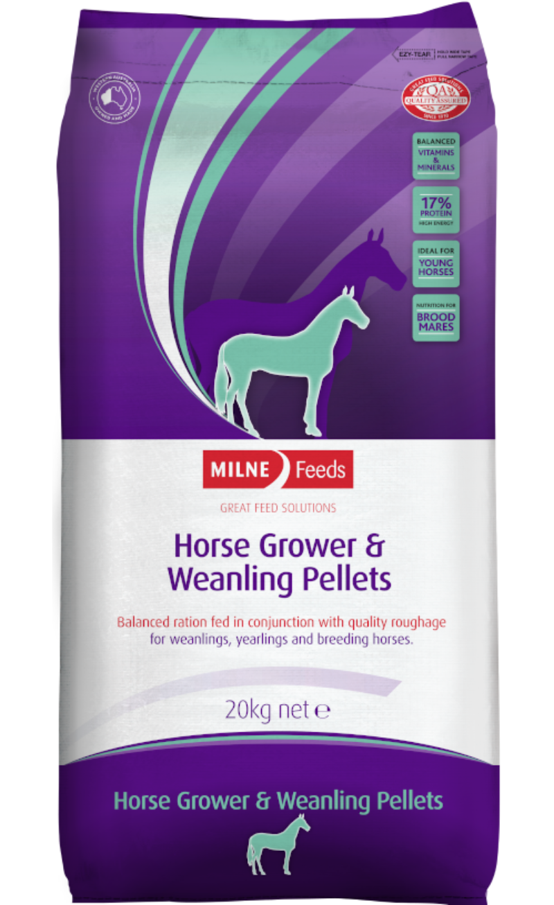 Grower and Weanling Pellets Growing Horse Feed Pegasus Feed