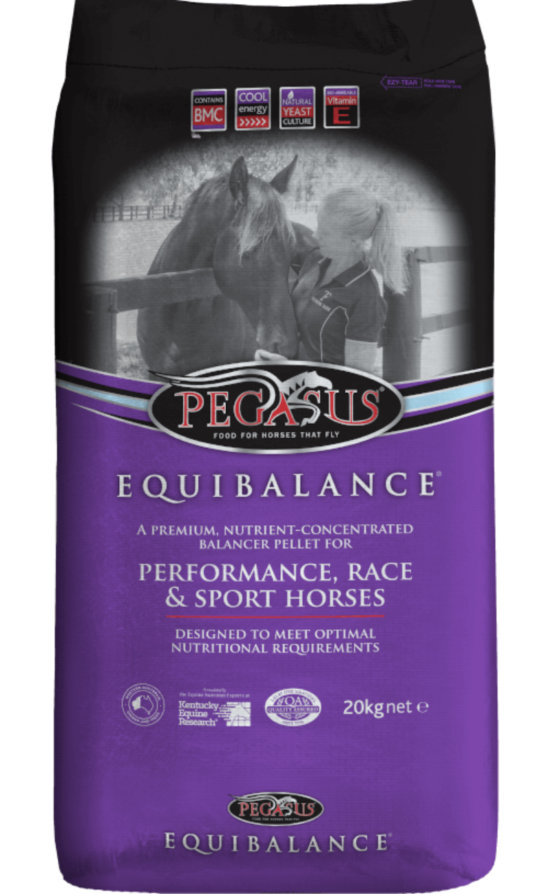 Equibalance Concentrated Horse Feed Pellets Pegasus Feed