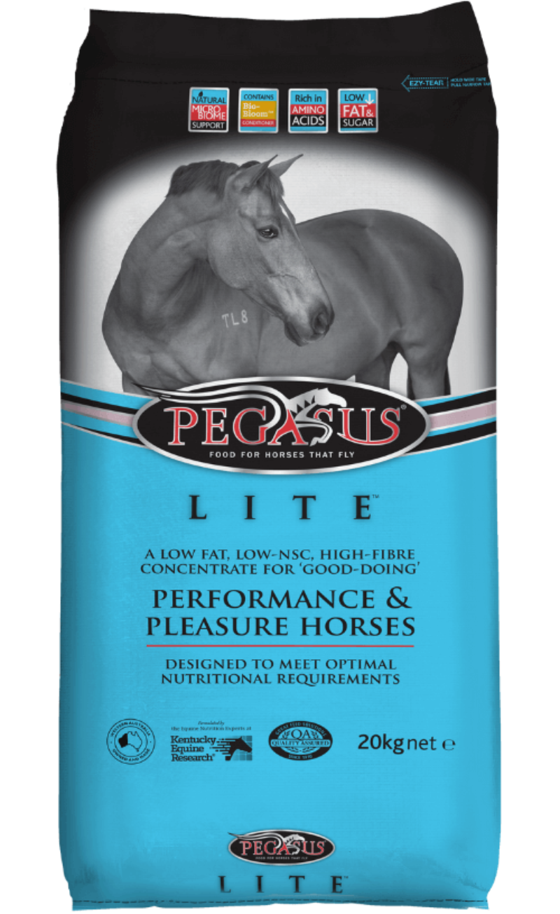 Lite Low Fat, Low Starch Horse Feed Pegasus Feed